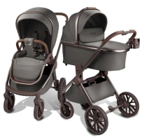 Детская коляска AmaroBaby Motus Premium Ecco Exclusive 2 в 1 серый