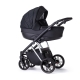 Премиальная коляска Delorean premium 3 в 1 black onyx