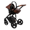 Коляска 3 в 1 Verdi Orion Eco brown sugar