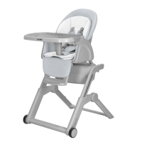 Стульчик для кормления Carrello Alto CRL-10307 Chrome Grey