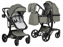 Коляска трансформер Aimile Adventurer оливковый