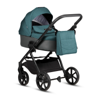 Коляска 2 в 1 Tutis Leo 3+, Sea Blue (307)