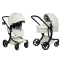 Детская коляска трансформер Farfello Aimile Spring Milky ASR-5