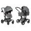 Детская коляска трансформер Farfello Aimile Spring Dark Grey ASR-2