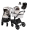 Детская коляска AmaroBaby Motus Premium Ecco 3 в 1 молочный