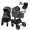 Детская коляска AmaroBaby Motus Premium Ecco 3 в 1 серый