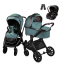 Детская коляска AmaroBaby Motus Premium Ecco 3 в 1 лагуна
