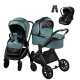 Детская коляска AmaroBaby Motus Premium Ecco 3 в 1 лагуна