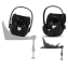 Автокресло Cybex Cloud T i-Size с базой Base T La Parisienne