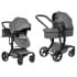 Детская коляска трансформер Farfello Aimile PRO темно-серый A5-6 экокожа