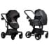 Детская коляска трансформер Farfello Aimile PRO A5-1 чёрный