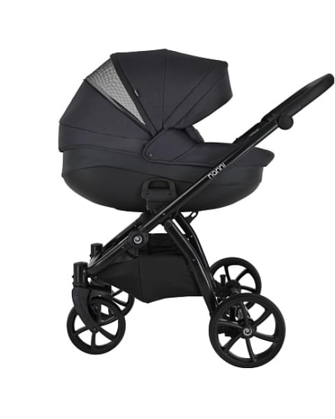 Детская коляска 2 в 1 Tutis Nanni 7 Caviar black