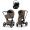 Коляска 3 в 1 Cybex Priam V Matt Black Style Coconut Brown + Cloud T Sepia Black