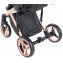 Детская коляска Adamex Chantal Star Collection 3 в 1 STAR101 черный+розовый