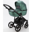 Детская коляска Adamex Bibione Deluxe 2 в 1 BI-SM01 (ЗЕЛЕН.ПЕРЛ.ПЕРФ.КОЖА)