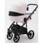 Детская коляска Adamex Bibione Deluxe 2 в 1 BI-SD04 (СВ.РОЗОВ+СВ.РОЗОВ.ПЕРЕФ.КОЖА)