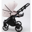 Детская коляска Adamex Bibione Deluxe 2 в 1 BI-SD04 (СВ.РОЗОВ+СВ.РОЗОВ.ПЕРЕФ.КОЖА)