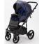 Детская коляска Adamex Bibione Deluxe 2 в 1 BI-SM09 (Т.СИН.ПЕРЛ.ПЕРФ.КОЖА)