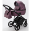 Детская коляска Adamex Bibione Deluxe 3 в 1 BI-SM08 (Т.СИРЕНЬ.ПЕРЛ.ПЕРФ.КОЖА)