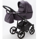 Детская коляска Adamex Bibione Deluxe 2 в 1 BI-SA26 (СЛИВОВ+СЛИВОВ.ПЕРФ.КОЖА)