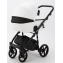 Детская коляска Adamex Bibione Deluxe 2 в 1 BI-SA01 (БЕЛ+БЕЛ.ПЕРФ.КОЖА)