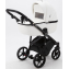Детская коляска Adamex Bibione Deluxe 2 в 1 BI-SA01 (БЕЛ+БЕЛ.ПЕРФ.КОЖА)