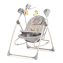 Детская колыбель-качели Carrello Nanny 3 в 1 Grey Planet