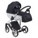 Детская коляска Adamex Chantal Star Collection 3 в 1 STAR011 черный+серебро