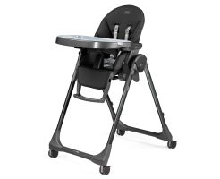 Стульчик для кормления Peg-Perego Prima Pappa Follow Me True Black