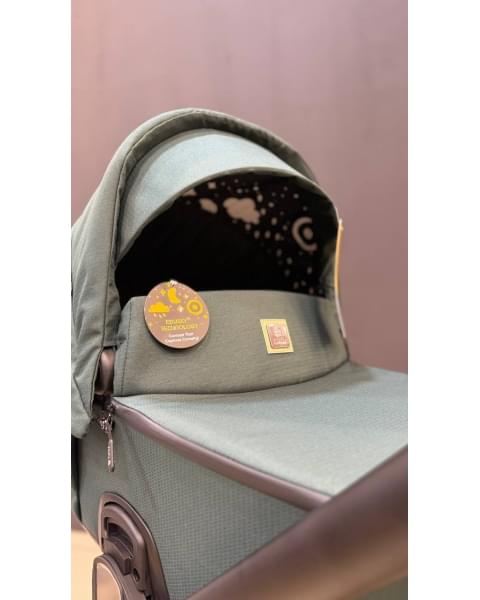 Коляска 3 в 1 Tutis Mio 3+ Essential NEW, Pacific Green (240)