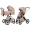 Коляска 2 в 1 Carrello Vector CRL-6553 Walnut Beige 2026