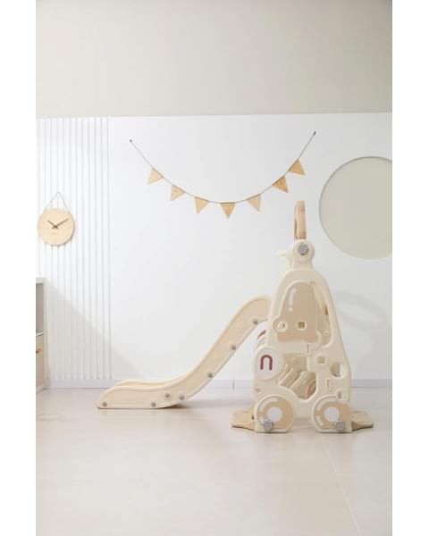 Горка с качелями UNIX Kids Car Camel