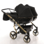 Коляска для двойни 2 в 1 Junama Diamond Special Duo, JDS-02 (Черный / Золото)