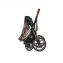 Коляска 3 в 1 Cybex Priam III Spring Blossom шасси Chrome Brown, Dark (Темный)