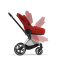 Коляска прогулочная Cybex Priam IV шасси Rose Gold, Autumn Gold (Оранжевый)