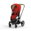 Коляска прогулочная Cybex Priam IV шасси Chrome Brown, Autumn Gold (Оранжевый)