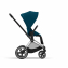 Коляска прогулочная Cybex Priam IV шасси Matt Black, Mountain Blue (Синий)