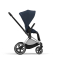 Коляска 3 в 1 Cybex Priam IV шасси Rose Gold, Nautical Blue (Темно-синий)