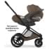 Коляска Cybex Priam V Matt Black Style Collection 2 в 1 Coconut Brown