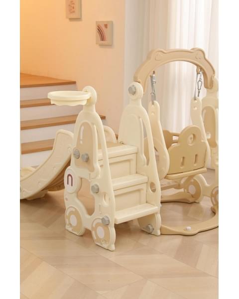 Горка с качелями UNIX Kids Car Camel
