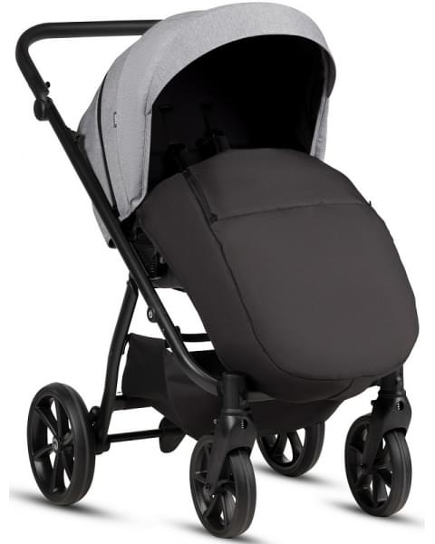 Детская коляска Tutis Leo 3 Plus 3 в 1 с автокреслом Elo Lux EduSky Black 1582227 Stone Grey