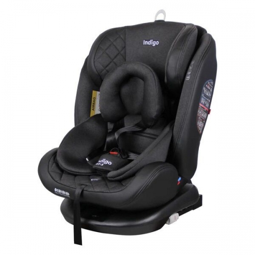 Автокресло Indigo Aero Isofix ST-3 (0-36 кг), Черный