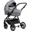 Детская коляска Tutis Leo 3 Plus 3 в 1 с автокреслом Elo Lux EduSky Black 1582227 Stone Grey
