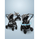 Прогулочная коляска с реверсивным блоком Amarobaby, Somnium, серый