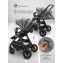 Прогулочная коляска с реверсивным блоком Amarobaby, Somnium, серый