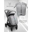 Прогулочная коляска с реверсивным блоком Amarobaby, Somnium, серый