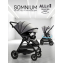 Прогулочная коляска с реверсивным блоком Amarobaby, Somnium, серый