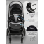 Прогулочная коляска с реверсивным блоком Amarobaby, Somnium, серый