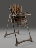 Стульчик детский для кормления Amarobaby, Gourmet, коричневый