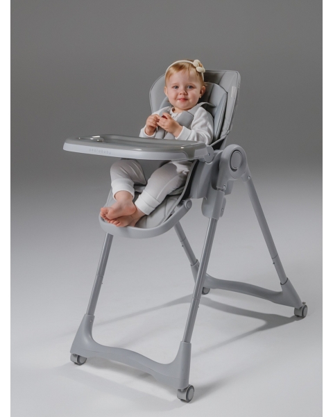 Стульчик детский для кормления Amarobaby, Gourmet, коричневый